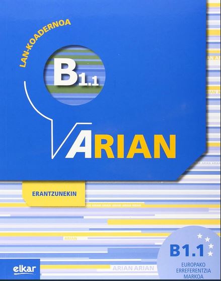 Arian lan koadernoa B 1.1