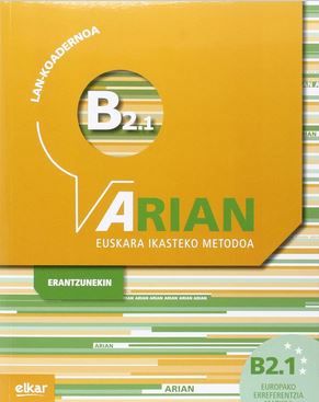 Arian lan koadernoa B 2.1